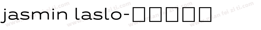 jasmin laslo字体转换